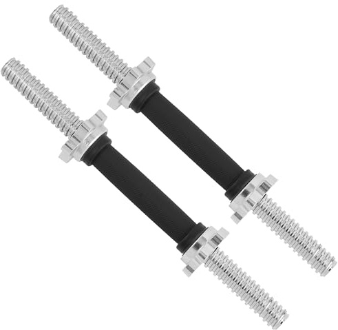 Yes4All Adjustable Dumbbell Handle Bar 1-inch Compatible with 40LBS, 50LBS & 60LBS Adjustable Dumbbell (Pairs & Single), 16 inch, G. Chrome - Ø 2.5 cm x 40 cm