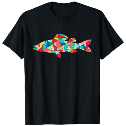 Zander Angler Fischen Herren Kinder Fische Angeln T-Shirt