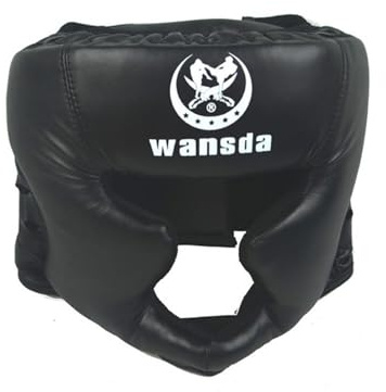 Casque De Protection De Boxe - Casques De Sports De Combat, Casque De Boxe MMA Entraînement, Casque De Boxe Pour Sparring, Casque De Boxe Pour En-fant Adulte, Casque De Boxe Cuir Synthétique Pour Boxe