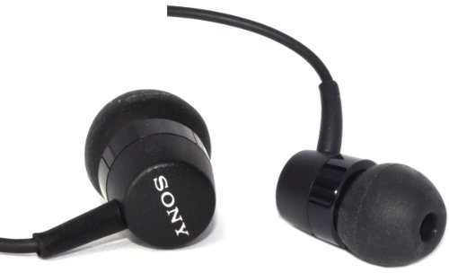Sony InEar Stereo Headset - mit Anrufannahme und Mikrofon kompatibel mit Sony Mobiltelefonen mit 3,5 mm Klinke