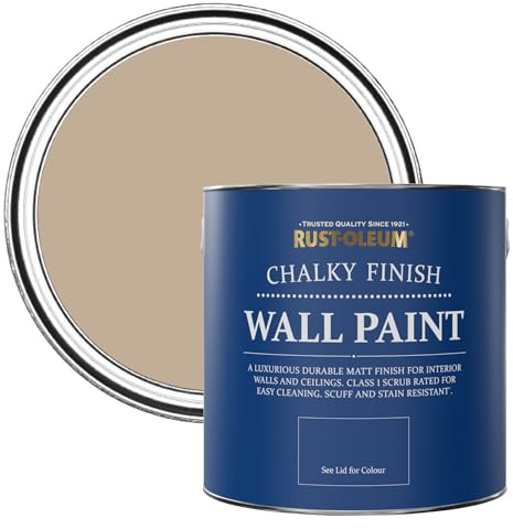 Rust-Oleum Brown Matt Emulsion Wall Paint - Salted Caramel 2.5L