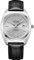 Rotary Herren Quartz Armbanduhr, 38.50mm GehäusegröÃŸe mit Silber analog Zifferblatt und schwarz Lederarmband Armband GS05480/59
