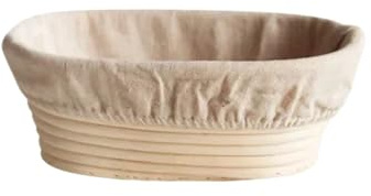 Cesta Para Fermentar Pan Cesta de mimbre for fermentación de masa, cesta de mimbre Natural for fermentación de masa de pan(Baker Bread S)