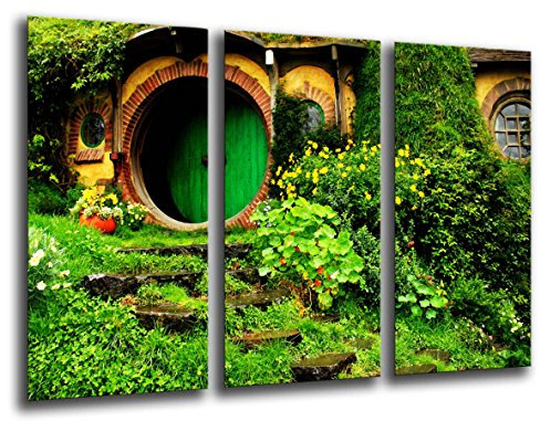 Wandbild - Der Herr der Ringe, 97 x 62 cm, Holzdruck - XXL Format - Kunstdruck, ref.26142