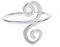 Windalf Damen Zehen-Ring SPIRALA 14 mm Bohemia Silber-Ring Fußring Schmuck 925 Sterlingsilber