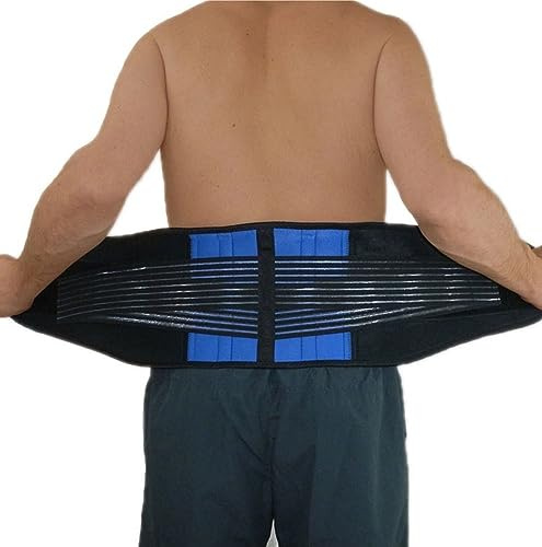 Grande Taille 5XL 6XL Ceinture Lombaire pour Les Douleurs Lombaires Femme Homme Ceinture De Soutien Lombaire Ajustable Ceinture De Décompression Lombaire pour Sciatique(5XL)