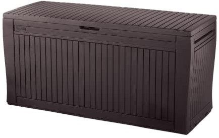 Keter 227420 Arcón exterior, Marrón, 270 l