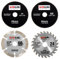 Saxton 85mm TCT Tile HSS Circular Saw Blades Worx Worxsaw Bosch Makita Ryobi Pack B
