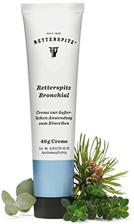 Retterspitz Bronchial Spar-Set 2x40g Creme. Erleichtert das Durchatmen und hilft bei Heiserkeit.
