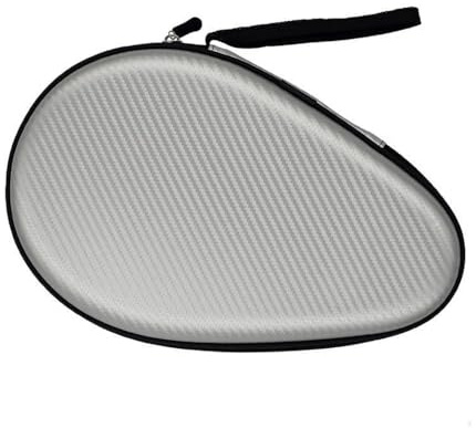 MiOYOOW - Funda para raqueta de tenis y mesa con funda rígida para raquetas de tenis y mesa con cremallera para raquetas de ping pong