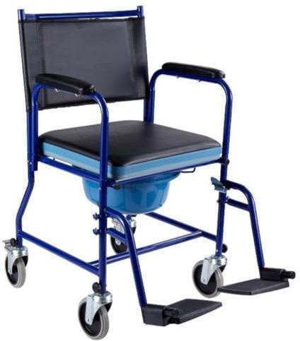 Toilettenrollstuhl Toilettenhilfe Toillettenstuhl| Toilettenstuhl von Krone| leicht|