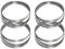Set di 4 Lame per Sega a Nastro 1790 x 10 x 0,35 mm 10 dpp per Legno Plastica, Adatto per HBS 251 / HBS261