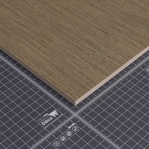 Panneau MDF Plaqué - Wenge - 60 x 120 cm