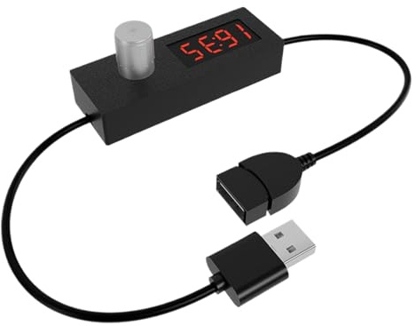 USB nedräkningstimer-omkopplare | USB Timer Swites Extension Cable Energy – elektroniktillbehör för kontor enhetskompatibilitet med automatisk energikontroll kvinnor hemmaanvändare affärsanvändare