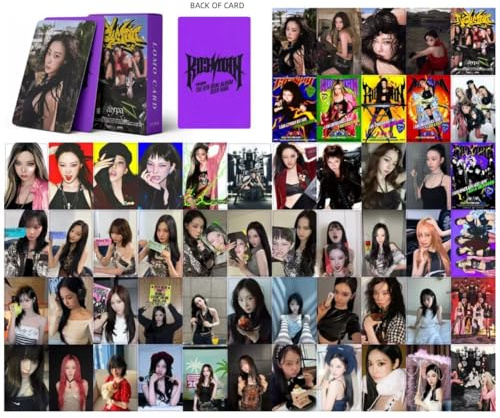 SCISSH Aespa Photocards ‘Rich Man’ Collections 55 Pcs New Album New song KARINAGISELLE WINTER NINGNING aespa Photocards Kpop Postcards