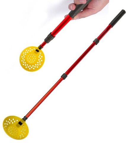 Ladle for Ice Fishing - 78 cm Telescopic Ice Landing Net | Winter Fishing Accessories - for Outdoor Winter River Men Women