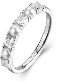 Brosway Anello Donna in Argento e Infinite White/perle | Collezione Fancy - FIW178C