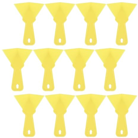 Zerodeko Paleta para Esquinas Interiores y Exteriores de ABS Engrosado, Juego de 12 Cuchillos para Paneles de Yeso, Herramienta Manual para Enlucir y Reparar Rincones en Bricolaje y