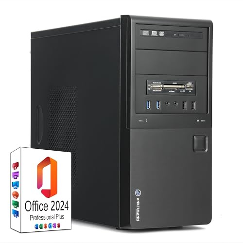 Ankermann Smart Office | Intel Core i7-7700 | 16GB RAM | 480GB 2,5 Zoll SATA SSD | Windows 10 | WLAN | MS Office 2024