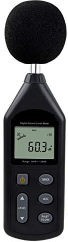 Pre-calibrated Sound Level Meter Volume Measuring Instrument Decibel Noise Tester 30~130dBA