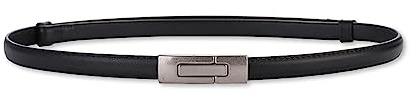 LumiSyne Donna Cintura Di Pelle Skinny Tinta Unita Semplice Vintage Fibbia a Incastro In Metallo Regolabile Cintura Sottile In Vita Cintura Decorativa Per Vestito Jeans Pantaloni Soprabito