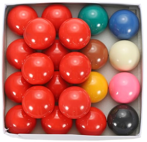 PATIKIL Billiards Balls Set, 2-1/16 Regulation Size 22 Professional Billiard Balls, Including Cue Ball Pool Table Balls for Replacement