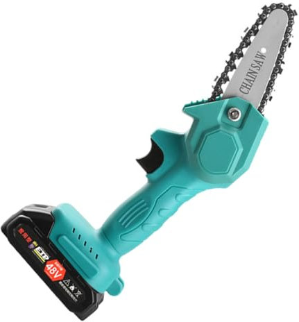 ibasenice Eléctrica Recargable Mini Motosierra Para Jardín Motosierra Eléctrica De Batería Para Carpintería Mano Enchufe