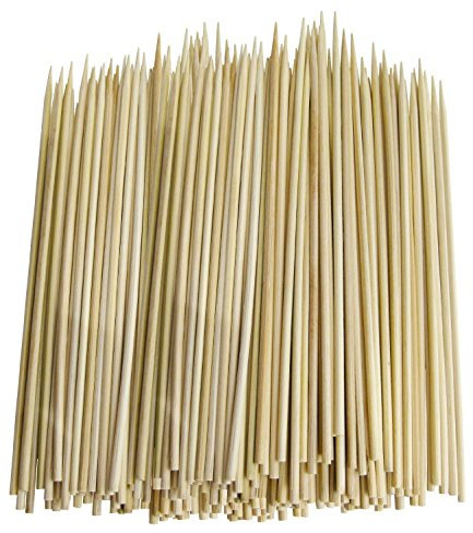 Chef Craft 3774X3 Thin Bamboo Skewers, 300 Piece