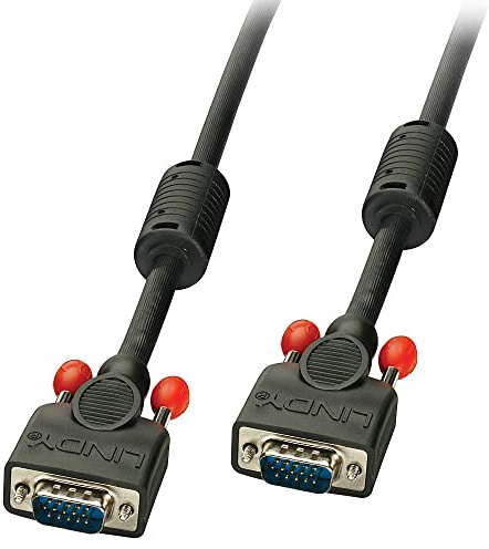 LINDY 3 m Premium Male to Male VGA/SVGA Cable - Black