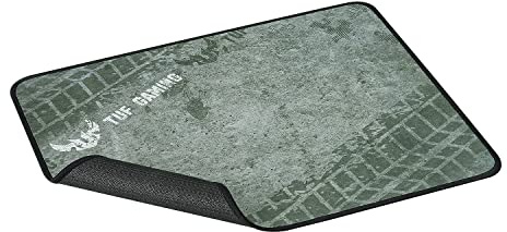 ASUS TUF P3 Gaming Mouse Pad, Smooth Fabric Surface for Fast and Precise Tracking, Durable Anti-Ray Seams, Non-Slip Rubber Base, Lightweight and Portable