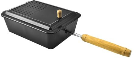 Folpus Campfire Popcorn Popper Old Fashioned Popcorn Maker Popcorn Pan Pot BBQ Tool for Backyard