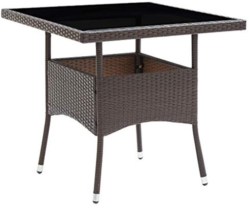 HETFTJN 80 x 80 cm - Poly rotin
