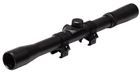 Telescopio ottico 4 x 20 unito con reticolo a croce, per fucile da Soft Air