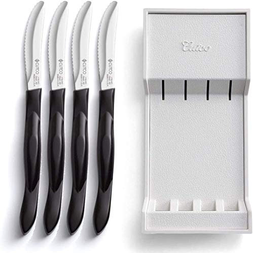 CUTCO Set of 4 Steak/Table Knives #1759 - Classic Black