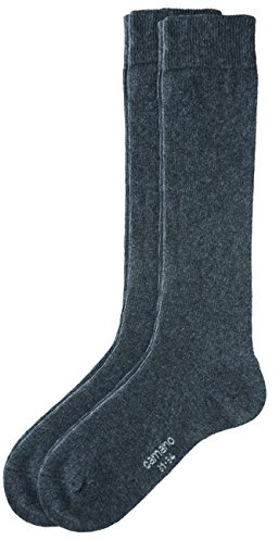 Camano Kinder Kniestrümpfe Ca-Soft 6er Pack, Größe:35-38;Farbe:Anthracite (08)