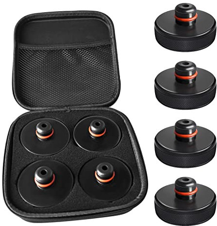 Chirano Lifting Jack Pad for Tesla Model 3 S X Y, 4 Pucks with a Storage Case, Accessories for Tesla Vehicles