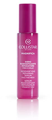 Collistar Magnifica Siero Ridensificante Riparatore, Siero Viso e Collo, Texture Ricca ma Leggera, Azione Idratante e Rimpolpante, Adatto Anche alle Pelli Sensibili, Senza Siliconi, 30ml