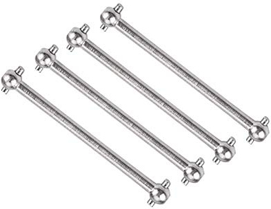 Wosune Arbre D'entraînement RC, Arbre D'entraînement Avant Et Arrière RC, Compatible avec Les Accessoires (A949, A959, A969, A979, K929, A959-B, A969-B, A979-B, K929-B)