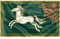 Drapeau du Rohan cheval LOTR | Design unique imprimé | Fabriqué en UE (90 x 150 cm)