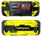 DLseego Adesivo Skin per Steam Deck, Accessori Valve 2021, Copertura PVC Personalizzata, AntiGraffio e Resistente all'Usura, Cyberpunk