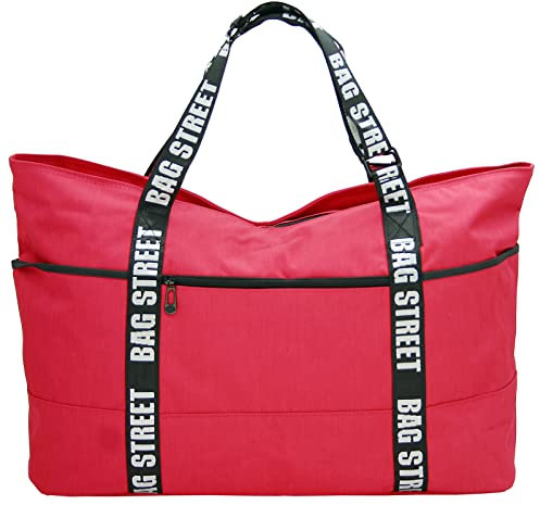 J JONES JENNIFER JONES XXL Freizeittasche - Sporttasche - Badetasche - Damen Shopper mit Reißverschluss