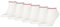 Tommy Hilfiger Sneaker Socken Herren & Damen Füsslinge 6-er Pack, Farbe:Weiss, Socken & Strümpfe:43-46