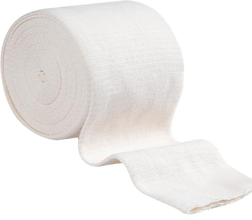 ALEEIK Elastische Schlauchförmige Elastischer Verband Elastische Binde 15CM X 5M Kompressionsbinde Fixierbinde Stützbandage für Große Knie Große Waden