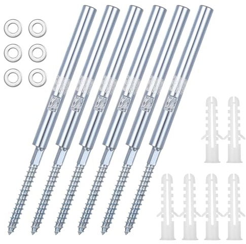 6 Pcs Soporte Estanteria Pared, Soporte Baldas Pared Ocultos, Escuadras Estanterias Flotantes Invisibles, Soportes para Estantes Invisibles, Soporte de Estantería
