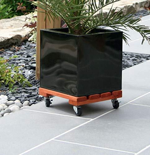 Nortene Support Roulement Rouleau De Vernissage Plante Carrée 40X40