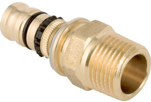 Geberit 612.536.00.5 Mepla Raccordo a Pressare Diritto Maschio 20-3/4
