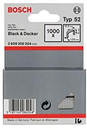 Bosch 1000x Agrafes à fil plat | Longueur 6 mm