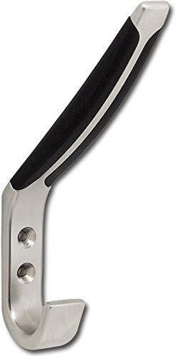 SIRO 1353/ZN2T7 Huthaken Canopus Breite 20 mm, Höhe 163 mm, ZN/Kunststoff verchromt matt/schwarz