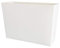 Teraplast Schio Jardinière Haute 100 cm en Plastique 100% Blanc, 100 cm
