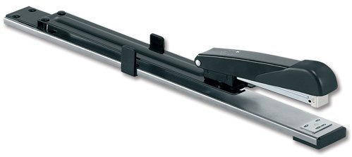 2 x Stapler Long Arm Full Strip 320mm Reach Capacity 25 Sheets Black